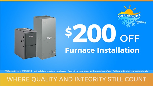 save $200 on furnace installation